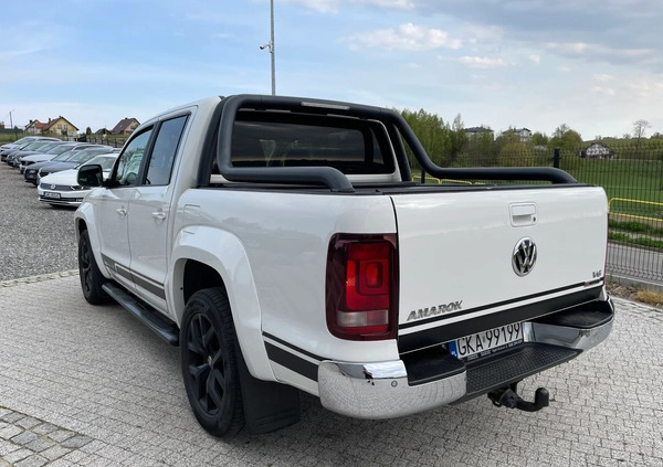 Volkswagen Amarok cena 109900 przebieg: 345111, rok produkcji 2018 z Rawicz małe 631